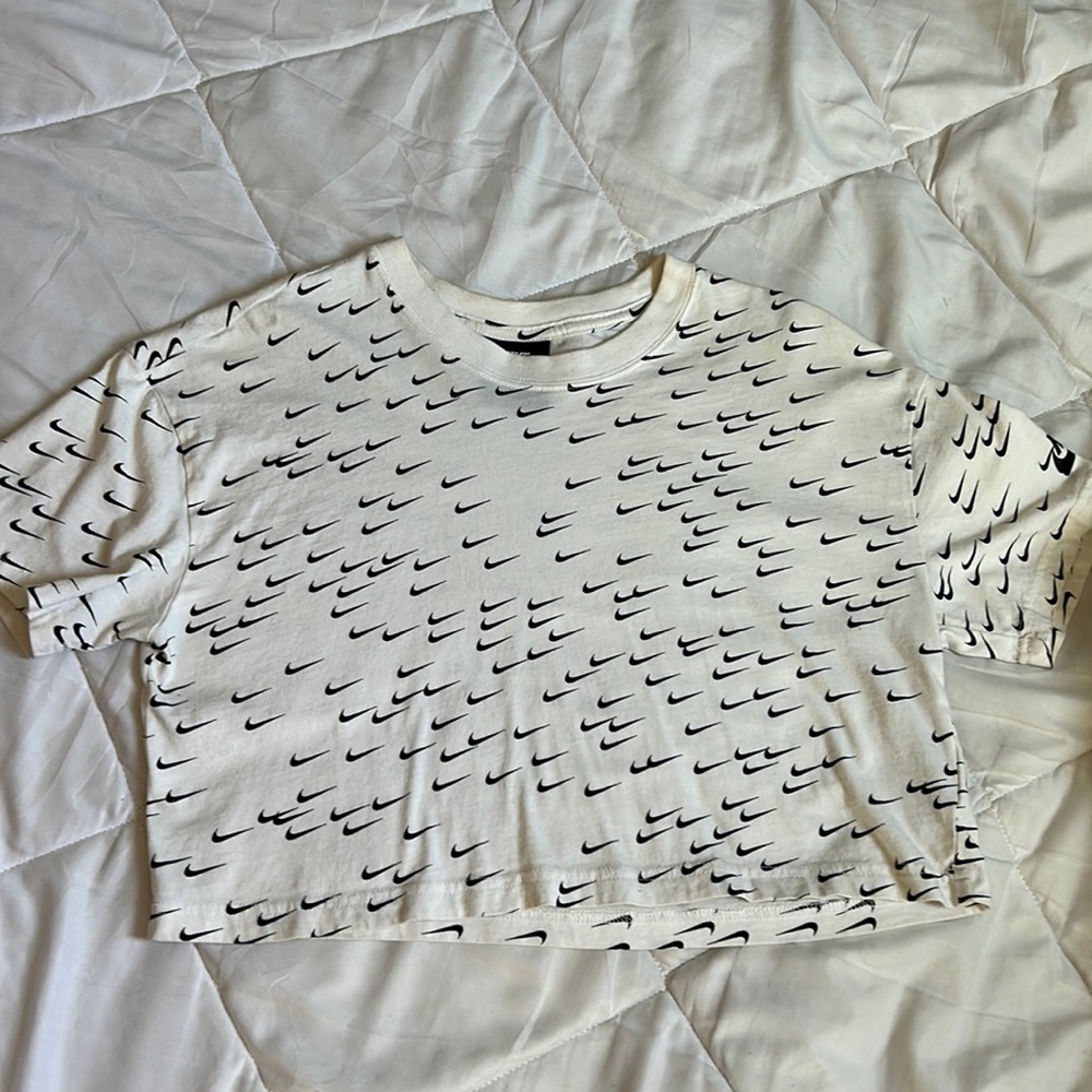 Nike sign crop top